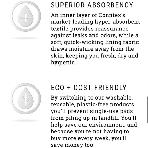 CONFITEX Underwear Bladder Control Sz M Brief/Shor - Picture 6 of 9